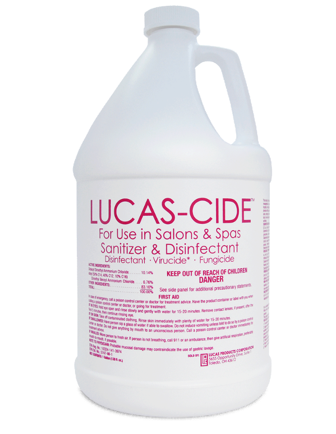 LUCAS-CIDE CONCENTRATE DISINFECTANT- 128 FL OZ