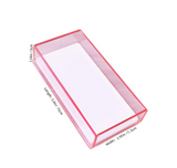 Eyelash Grafting Pallet with Cover, Dust-proof Acrylic Lash Tile holder