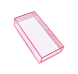 Eyelash Grafting Pallet with Cover, Dust-proof Acrylic Lash Tile holder