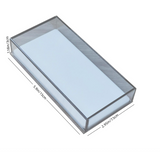 Eyelash Grafting Pallet with Cover, Dust-proof Acrylic Lash Tile holder