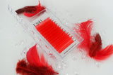 Strawberry Red Pro Collection Lash Trays