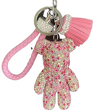 Diamond Teddy Keychain