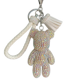 Diamond Teddy Keychain